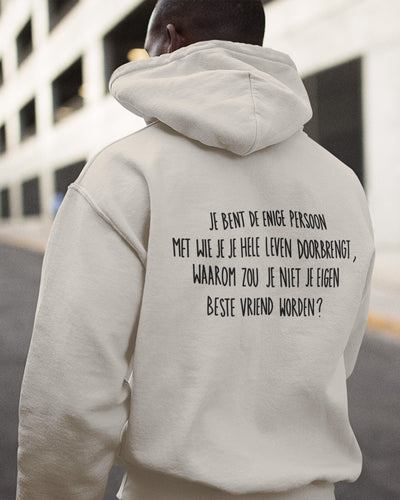 Eigen Beste Vriend Hoodie - #DeWarmsteWeek - Piekermeisje x Onbespreekbaar